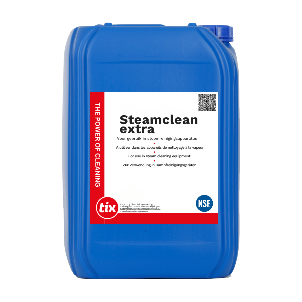 SteamClean Extra NSF Label