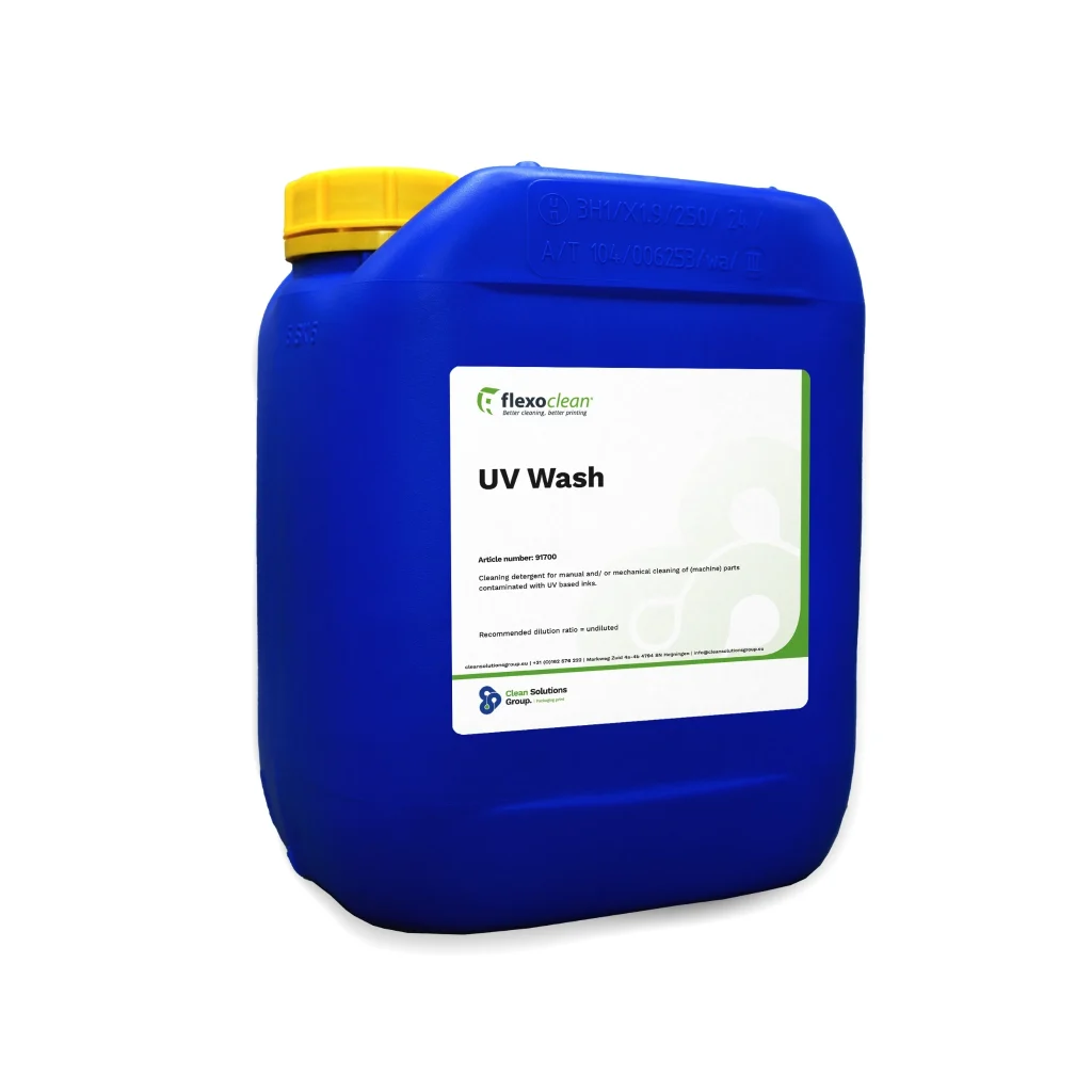 Flexoclean UV wash